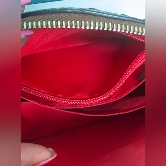 Dooney & Bourke Ostrich Ruby Crossbody Bag - Picture 11 of 13